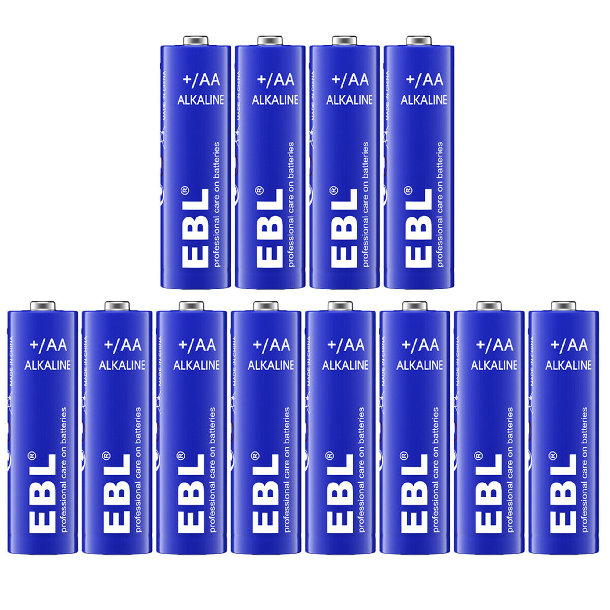 EBL Alkaline Battery, AA Batteries, 12 Count