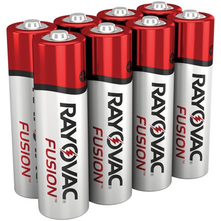 Rayovac® Fusion? Advanced Alkaline Aa , 8 Pk