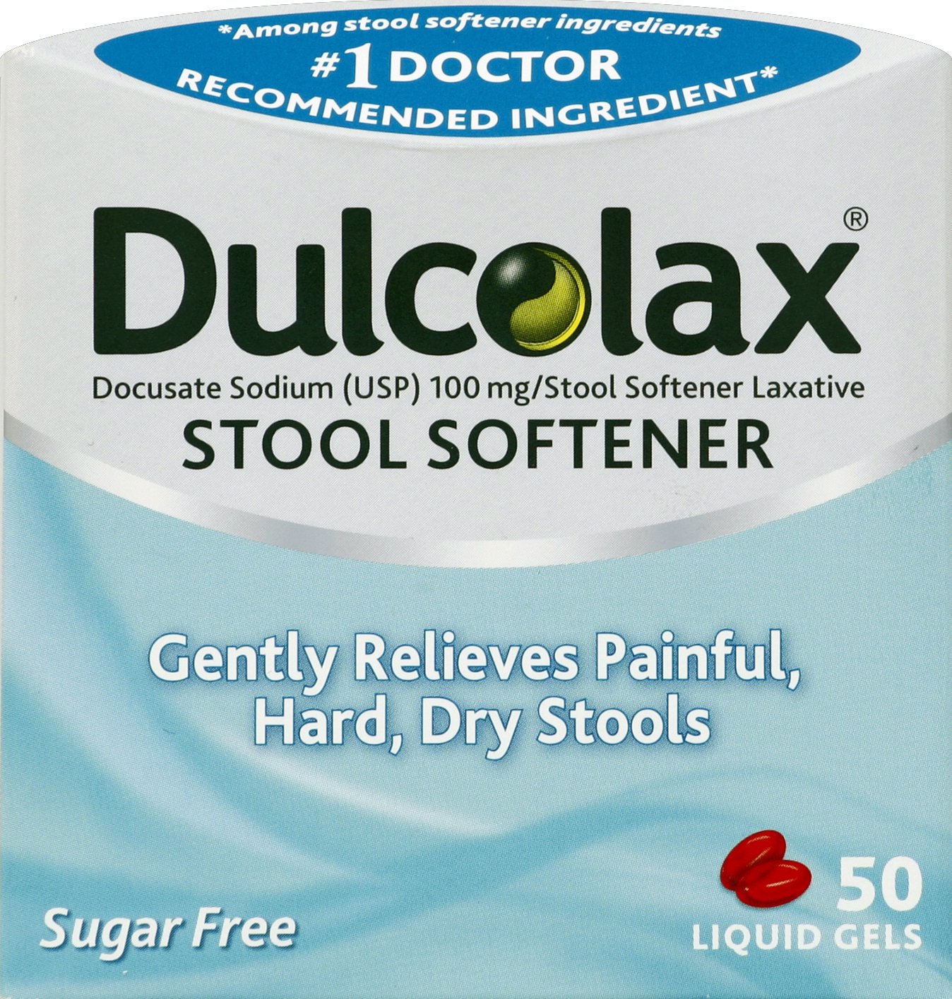 Dulcolax - Stool Softener - 50 Liquid Gel