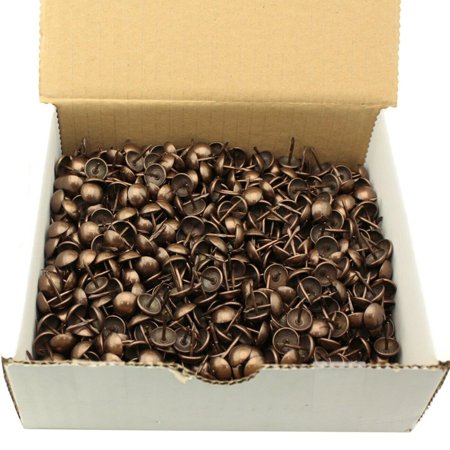 C.S. Osborne 1000 Pcs 7/16  Diameter Antique Oxidized Nail #6990-AO-1/2 Tacks
