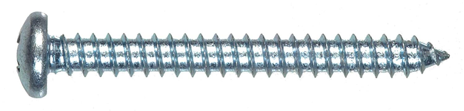 The Hillman Group 5499 Pan Head Phillips Sheet Metal Screw  12-Inch X 3/4 -Inch 10-Pack