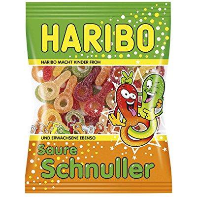 Haribo Saure Schnuller (sour Pacifier) 200g