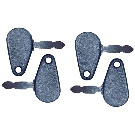 (4) Fits Massey Ferguson Ignition Keys 1695447M1 1500 1505 1544 1544S 1744S 1800 1805