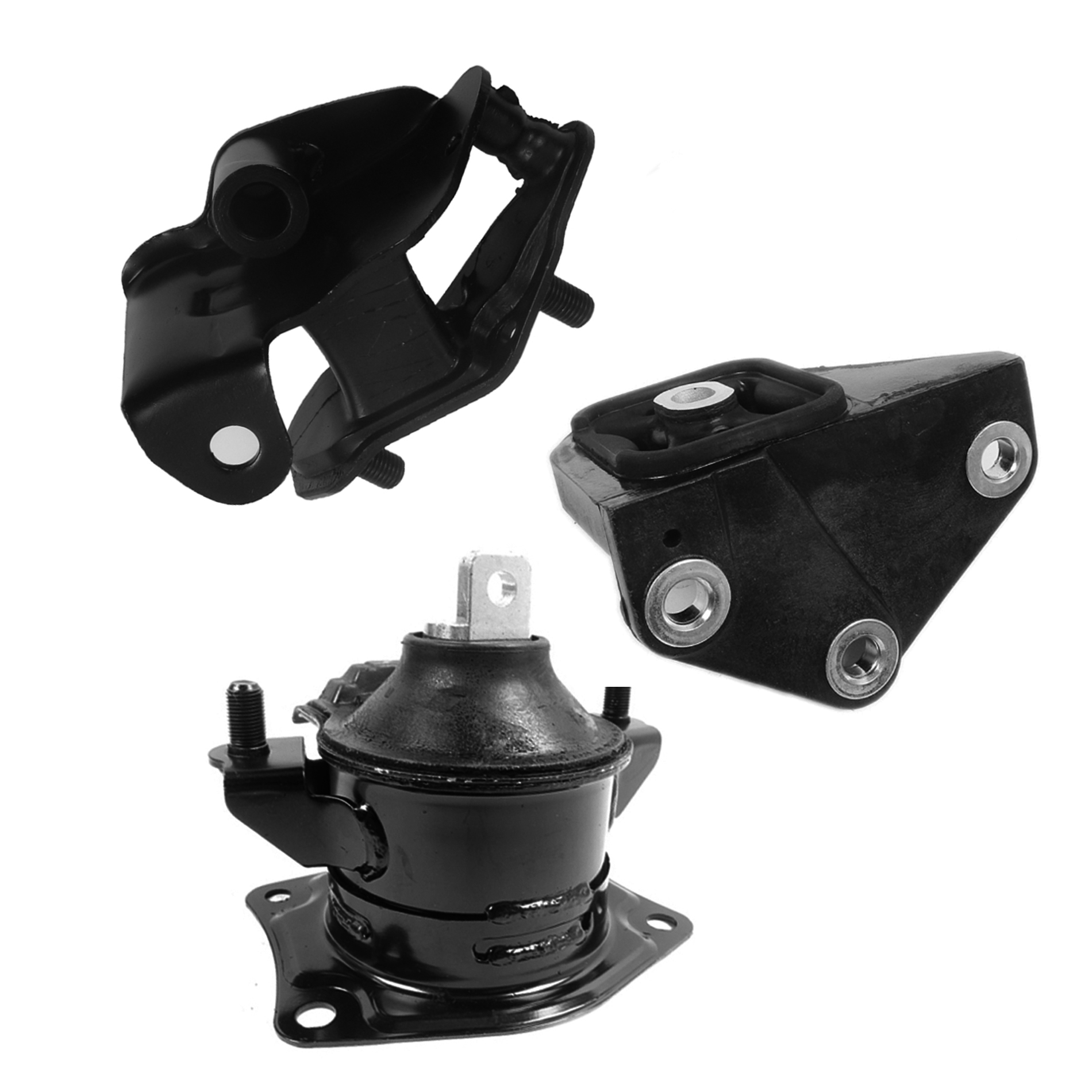 For 03-07 Honda Accord 2.4L Set 3PCS Engine & Transmission Mount 4516 4509 4542 03 04 05 06 07