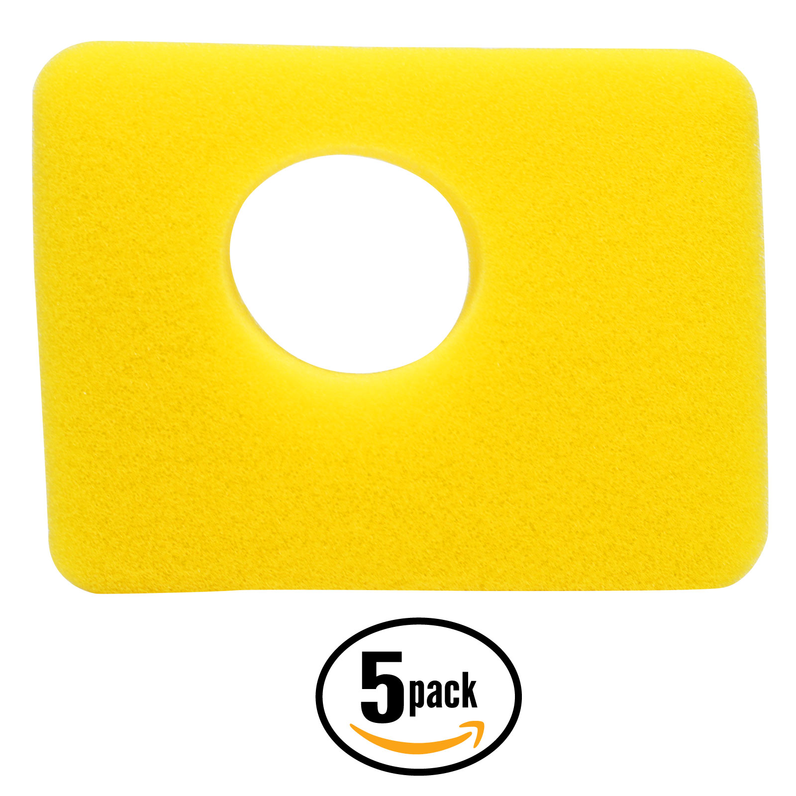 5-Pack Replacement for Briggs & Stratton 09P602-0049-H1 Engine Air Cleaner Foam Filter - Compatible with Briggs & Stratton 799579 Filter