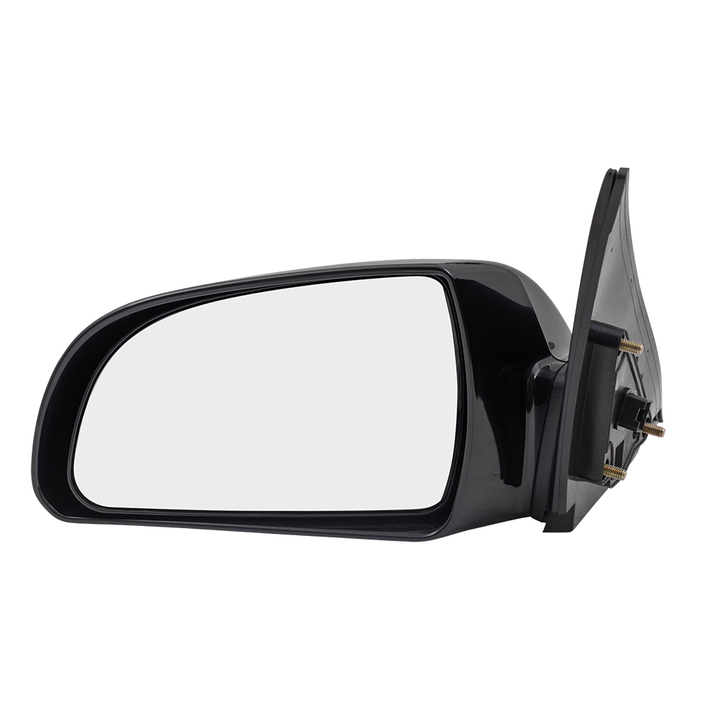 Brock Replacement Driver Left Power Mirror Paint to Match Black with Heat for 2006-2010 Hyundai Sonata 9332-8151L