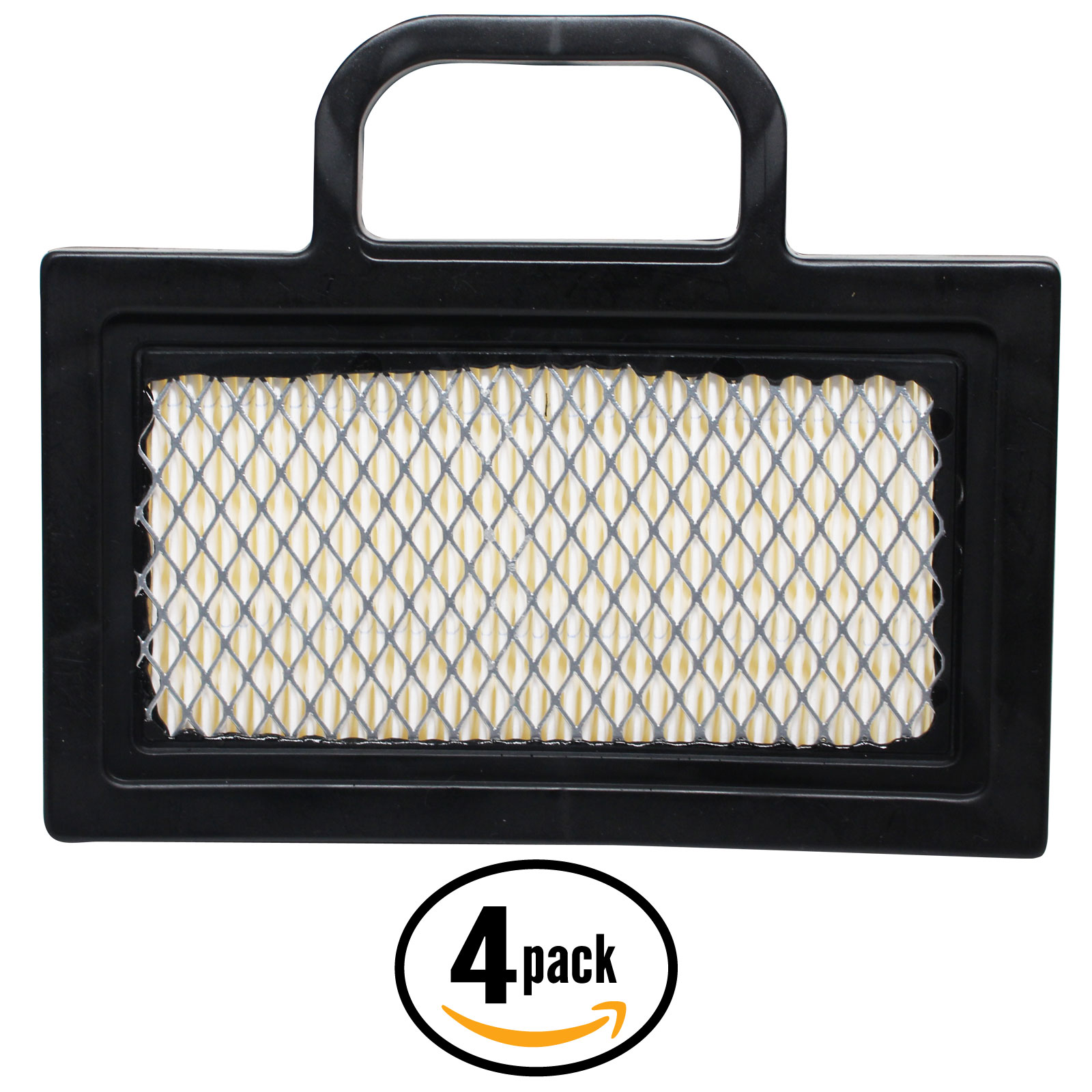 4-Pack Replacement Briggs & Stratton 405777-0134-E1 Engine Air Filter - Compatible Briggs & Stratton 499486S Filter