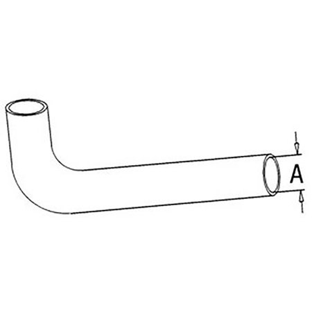 D6NN8260A New Fits Ford Fits New Holland Upper Radiator Hose 4600 4610 8530 8630 8730 +