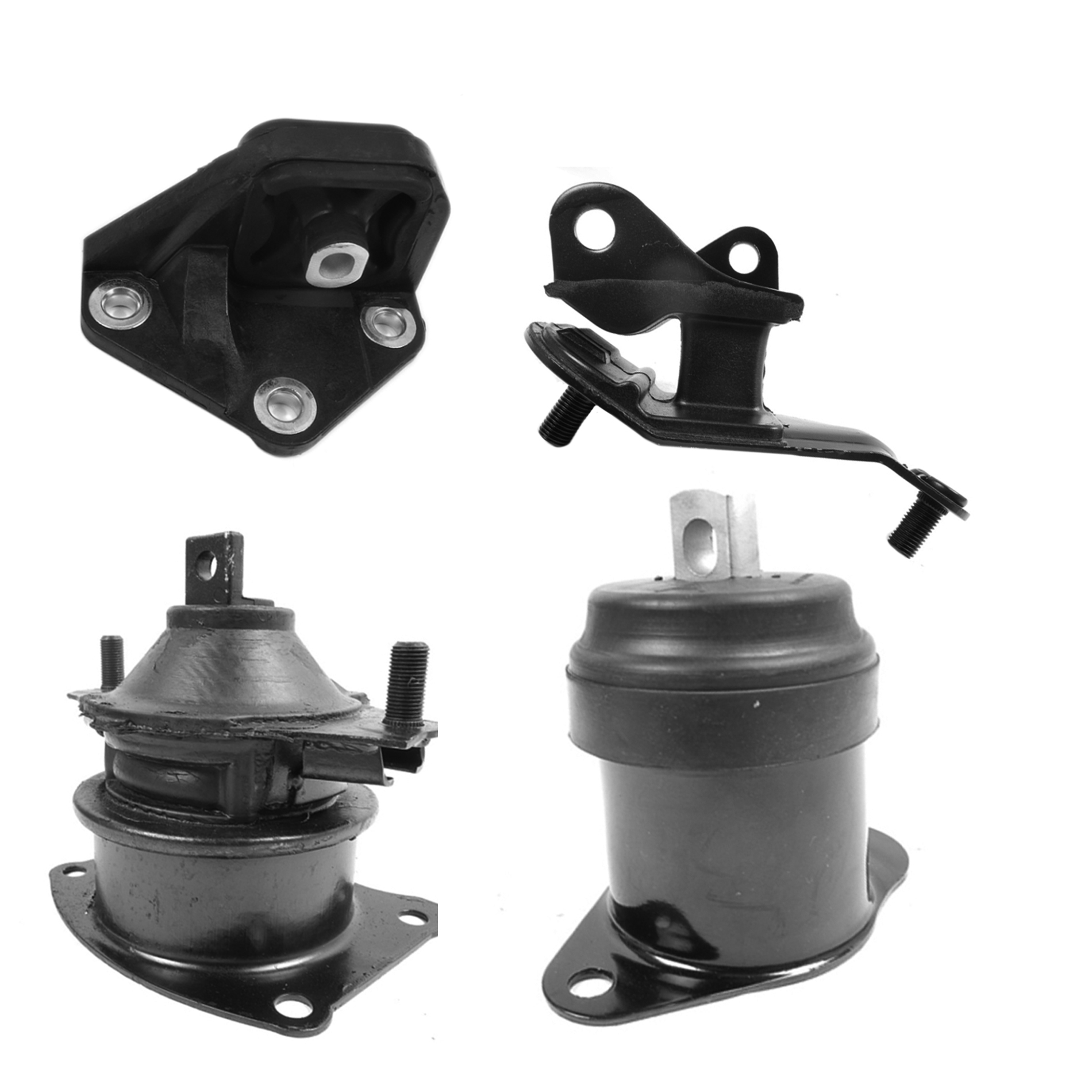 For 03-07 Honda Accord 2.4L Set 4PCS Engine & Transmission Mount 4526 4517 4510 4542 03 04 05 06 07