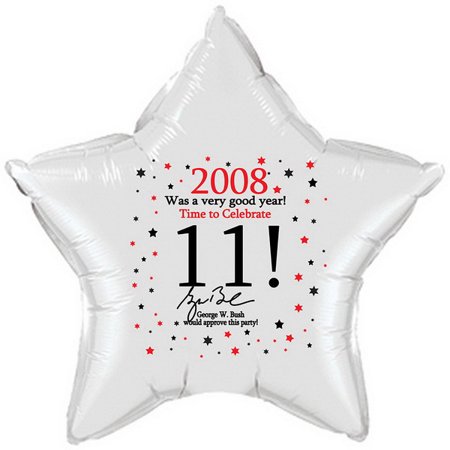 Partypro TQP-7263 2008 - 11Th Birthday Star Balloon