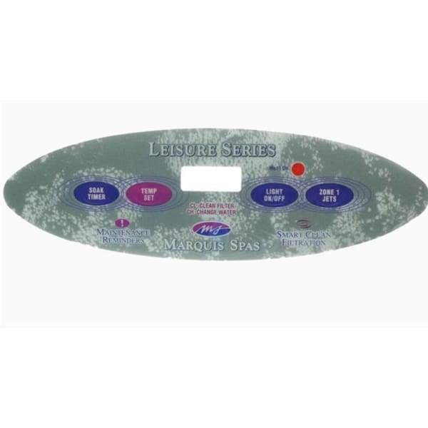 Marquis Spa Overlay Leisure 4 Button 2000 to 2002 MRQ650-0490 -