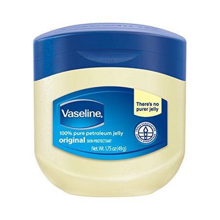 Vaseline 100% Pure Petroleum Jelly Skin Protectant Minor Cuts & Burns 1.75 Oz