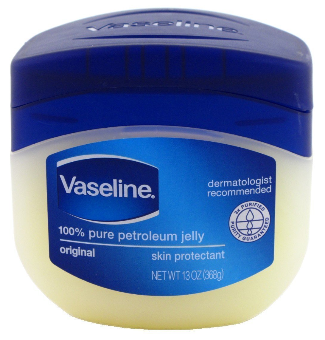 Vaseline 100% Pure Petroleum Jelly Skin Protectant Minor Cuts & Burns 13.0 Oz