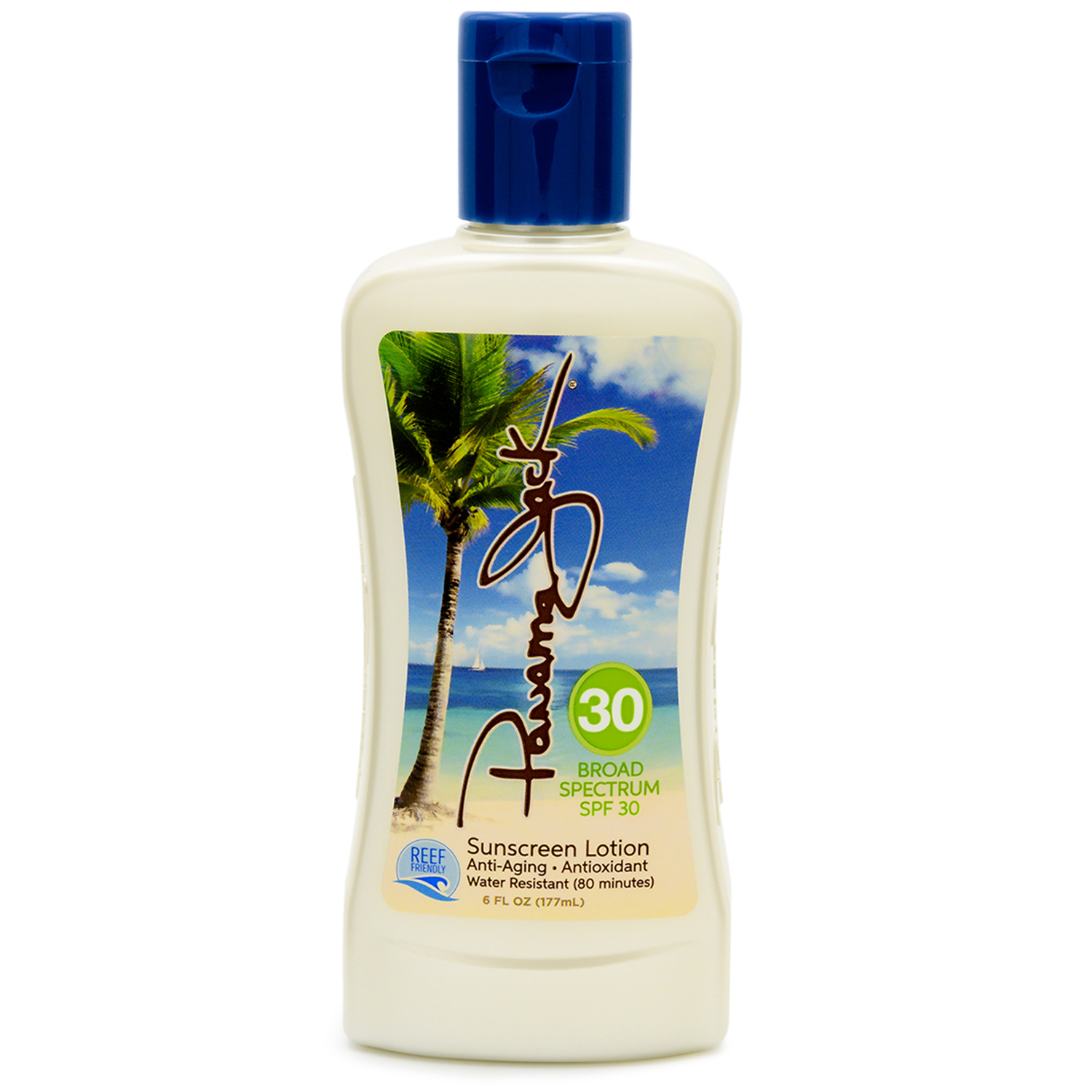 Panama Jack Sunscreen Suntan Lotion - SPF 30  Broad Spectrum UVA/UVB Protection  PABA  Paraben  Gluten & Cruelty Free  6 FL OZ (Pack of 12)
