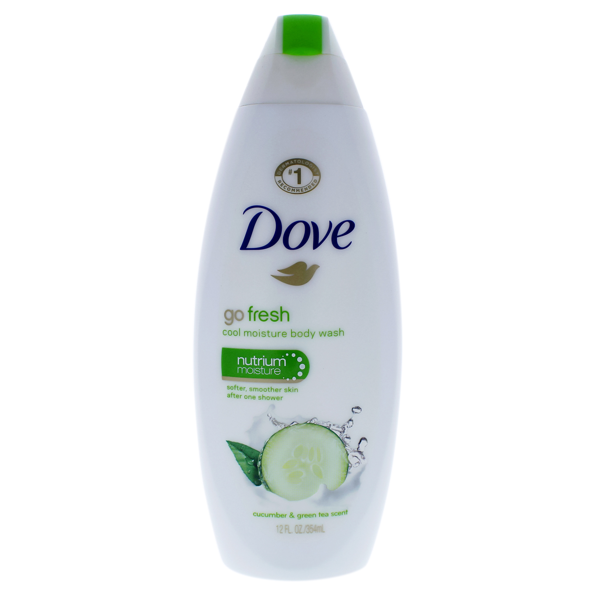 Go Fresh Cool Moisture Body Wash with Cucumber and Green Tea Scent by Dove for Unisex