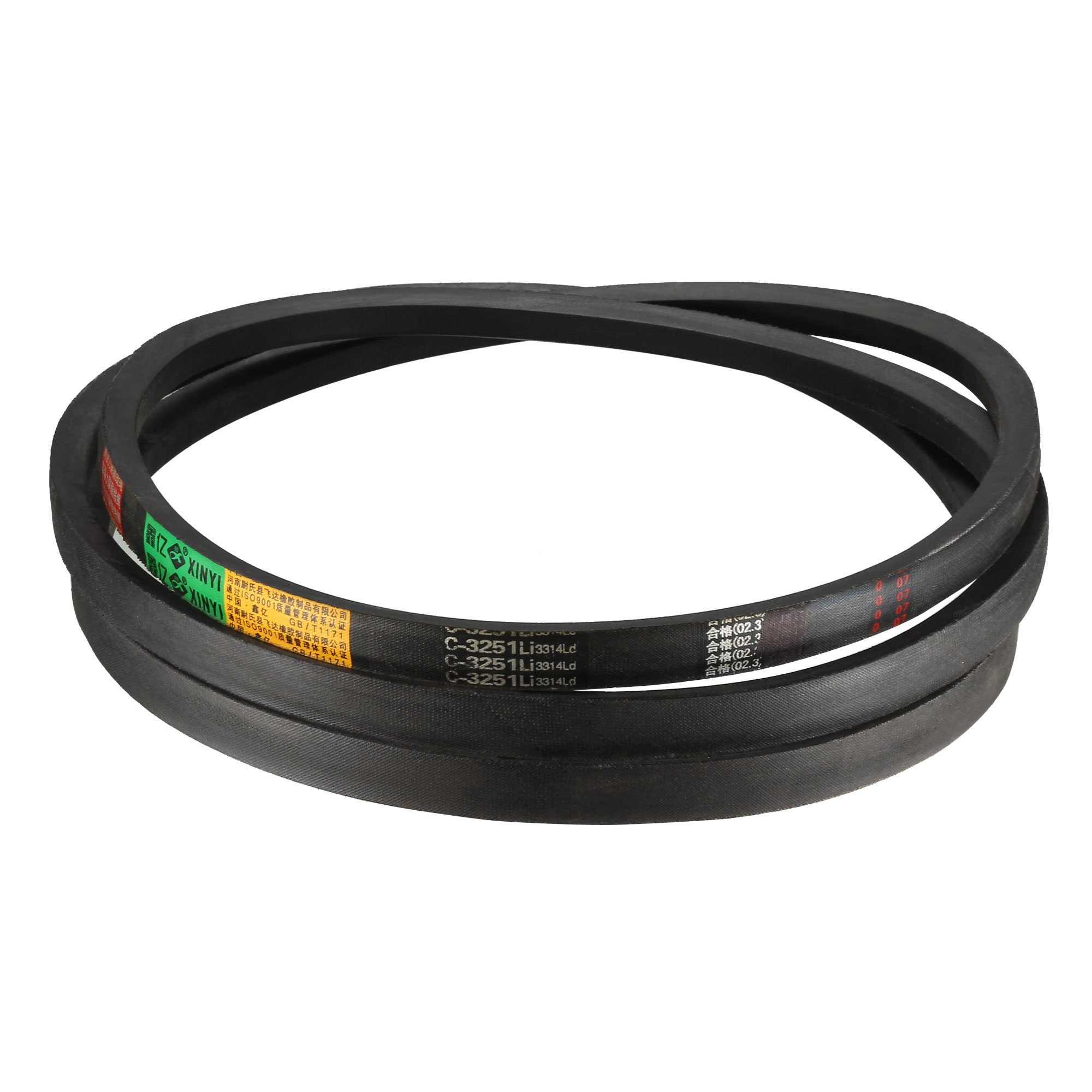 Uxcell C-3251/C128 Drive V-Belt Inner Girth 128 Inches Industrial Power Rubber Transmission Belt