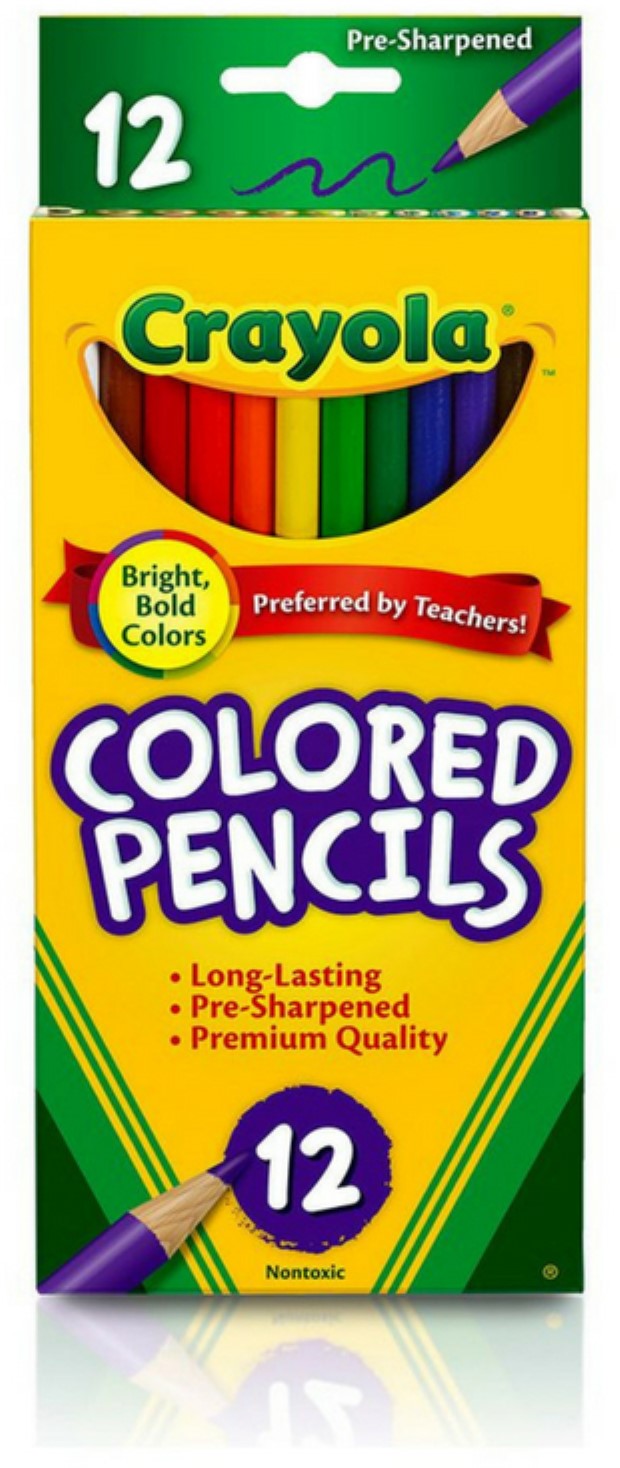 Crayola Colored Pencils 12 Each (4 Pack)