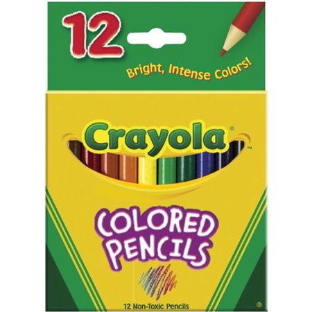 Crayola Colored Pencils  Short  12 Ct (2 Pack) (Bundle)