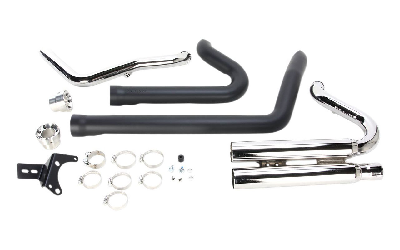 Cobra Speedster Powerport Exhaust Black W/Aluminum Tips (6788B)