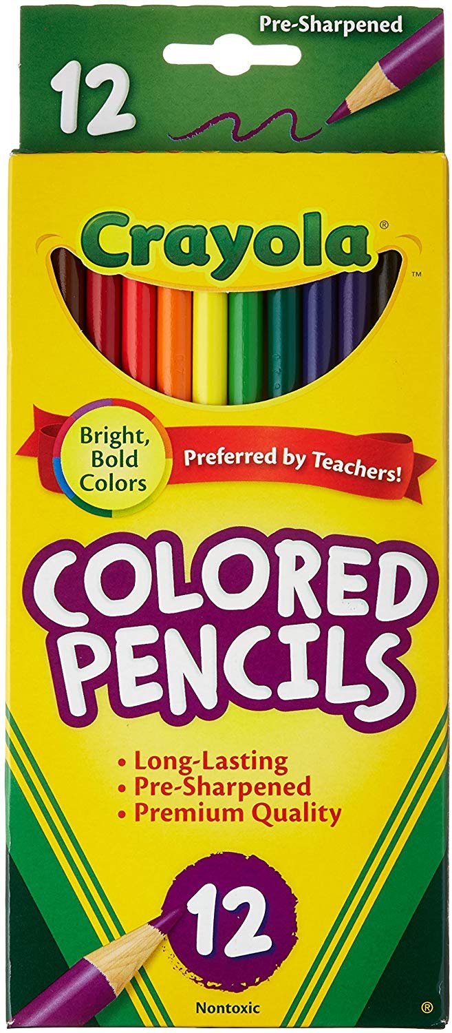 Crayola Colored Pencils  12 Color (Set of 3)