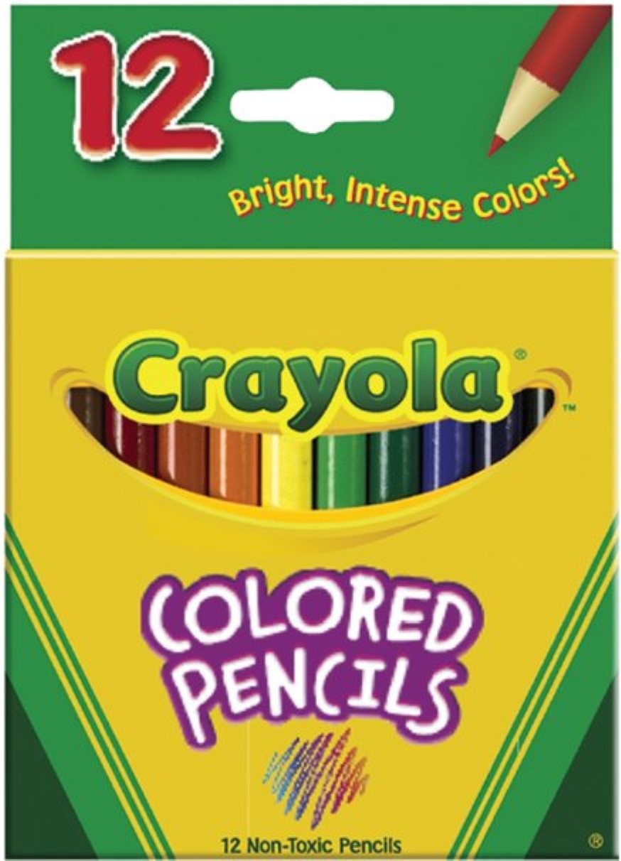 Crayola Colored Pencils, 12 Each (Pack of 4)