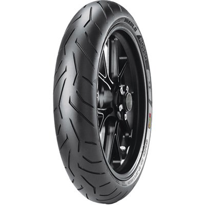 120/70ZR-17 (58W) Pirelli Diablo Rosso 2 Front Motorcycle Tire for Yamaha FJ-09 2015-2017