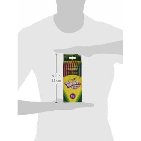 Crayola 18 Ct Twistables Colored Pencils