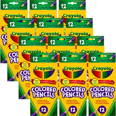 Crayola Colored Pencils 12 Count  Multipack of 12-