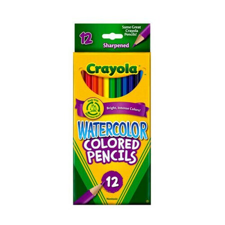 Crayola 684302 Watercolor Pencils 12 Color Set