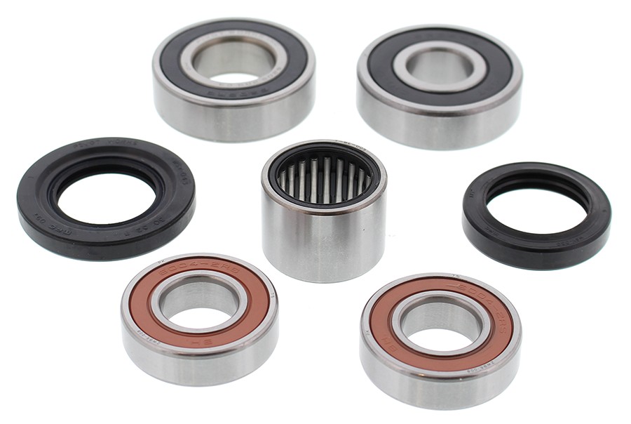 New Pivot Works Wheel Bearing Kit PWRWS-Y12-000 for Yamaha XV1600 Road Star 99 00 01 02 03, XV1700 Road Star Warrior 02 03 04 05 06 07 08 09