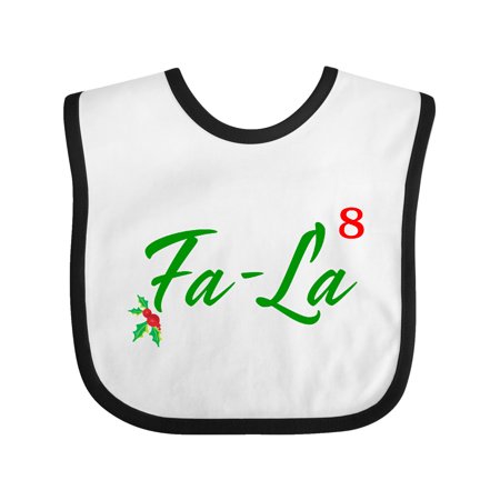 Inktastic Fa-La to the 8th Power Gift Baby Boy or Baby Girl Bib