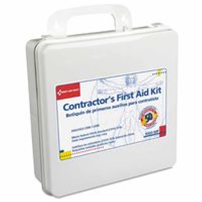 Pac-Kit 579-9303-50P Contractors First Aid Kit in Plastic Case