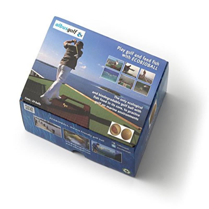 Photo 1 of  ECOBIOBALL is the first ever ecological and biodegradable golf ball to contain fish food in its core, making it perfect for playing golf close to marine environments. Is a unique, single-use product which opens up the possibility of practising golf on cr