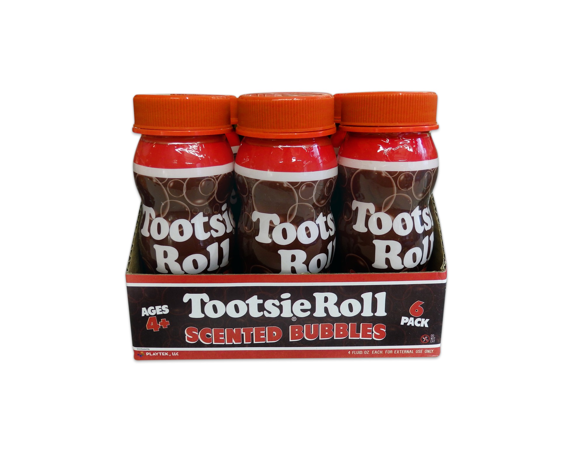 Tootsie Roll Scented Bubbles, 6 Pack, 4 Fl Oz.