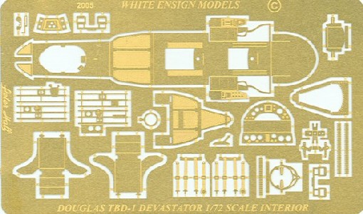 1/72 TBD Interior Detail Set for ARX