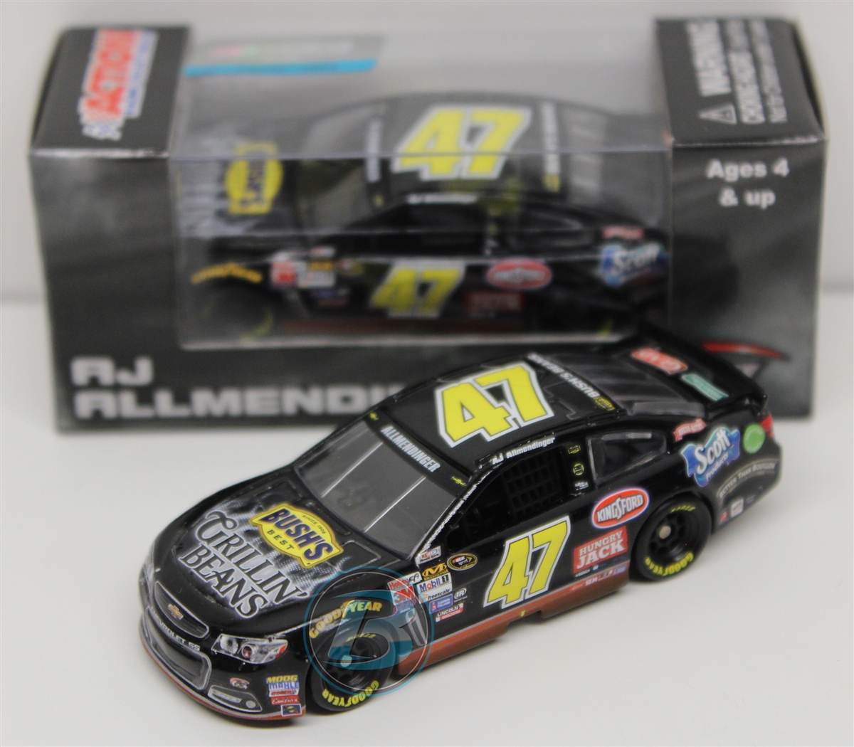 AJ Allmendinger 2015 Bush's Grillin Beans 1:64 Nascar Diecast