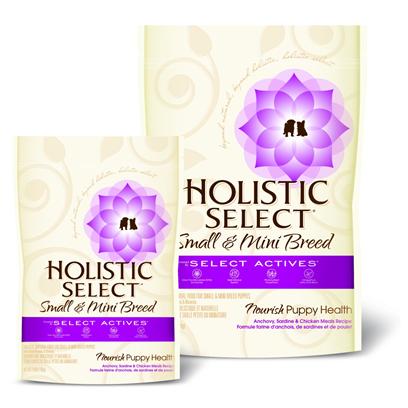 Holistic Select Small & Mini Breed Puppy Health Anchovy, Sardine & Chicken Meal Dry Dog Food, 6 Lb