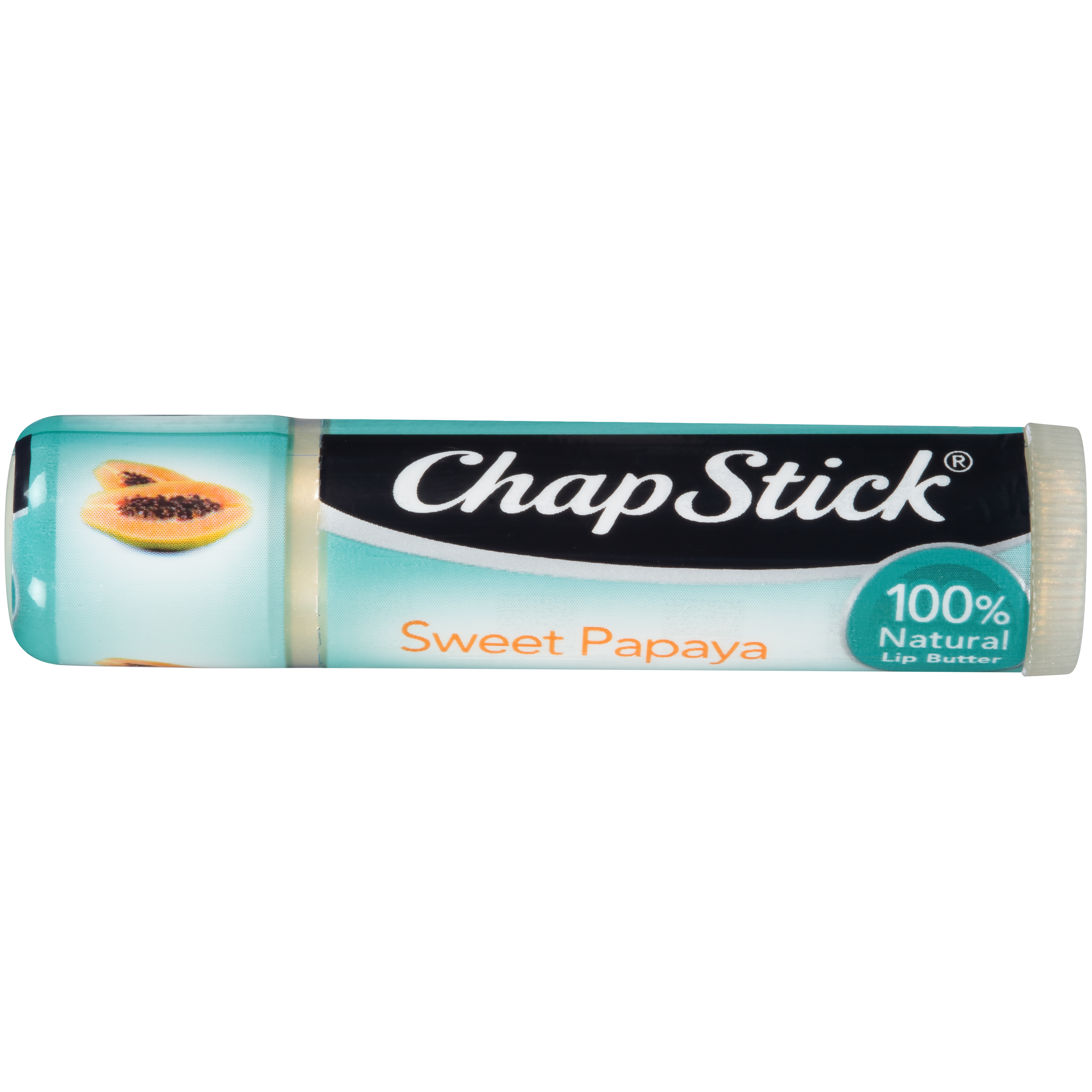 ChapStick 100% Natural Lip Butter Sweet Papaya 0.15oz / 4g