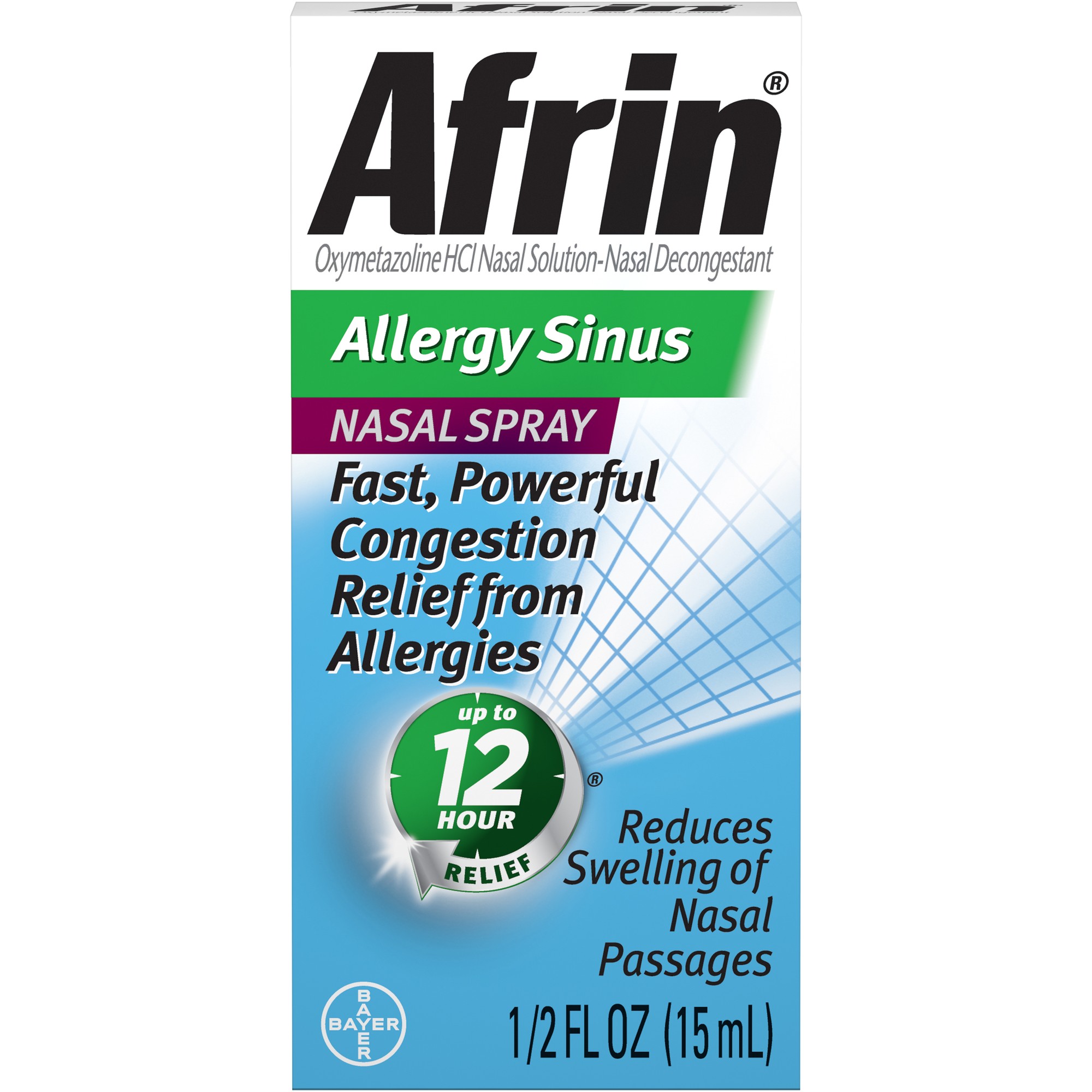 Afrin Nasal Spray - Allergy Sinus - 0.5 Oz