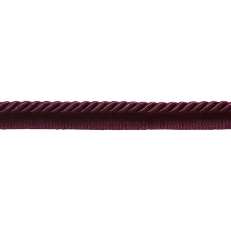 Medium 5/16 Inch Basic Trim Lip Cord (Ruby)  Sold by the Yard   Style# 0516S Color: RUBY - E10