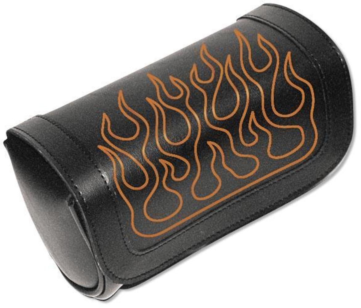 Saddlemen X021-05-0036 Highwayman Tattoo Tool Pouch - Orange