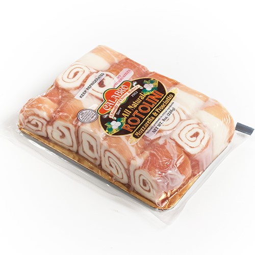 FODMAPs, Gluten & More Calabro Rotolini Mozzarella & Prosciutto