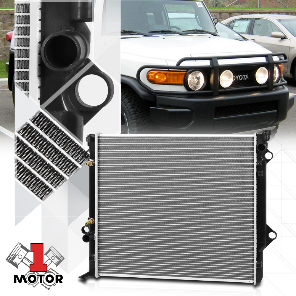 Aluminum Radiator OE Replacement for 03-14 Toyota 4Runner/FJ Cruiser Dpi-2580 04 05 06 07 08 09 10 11 12 13