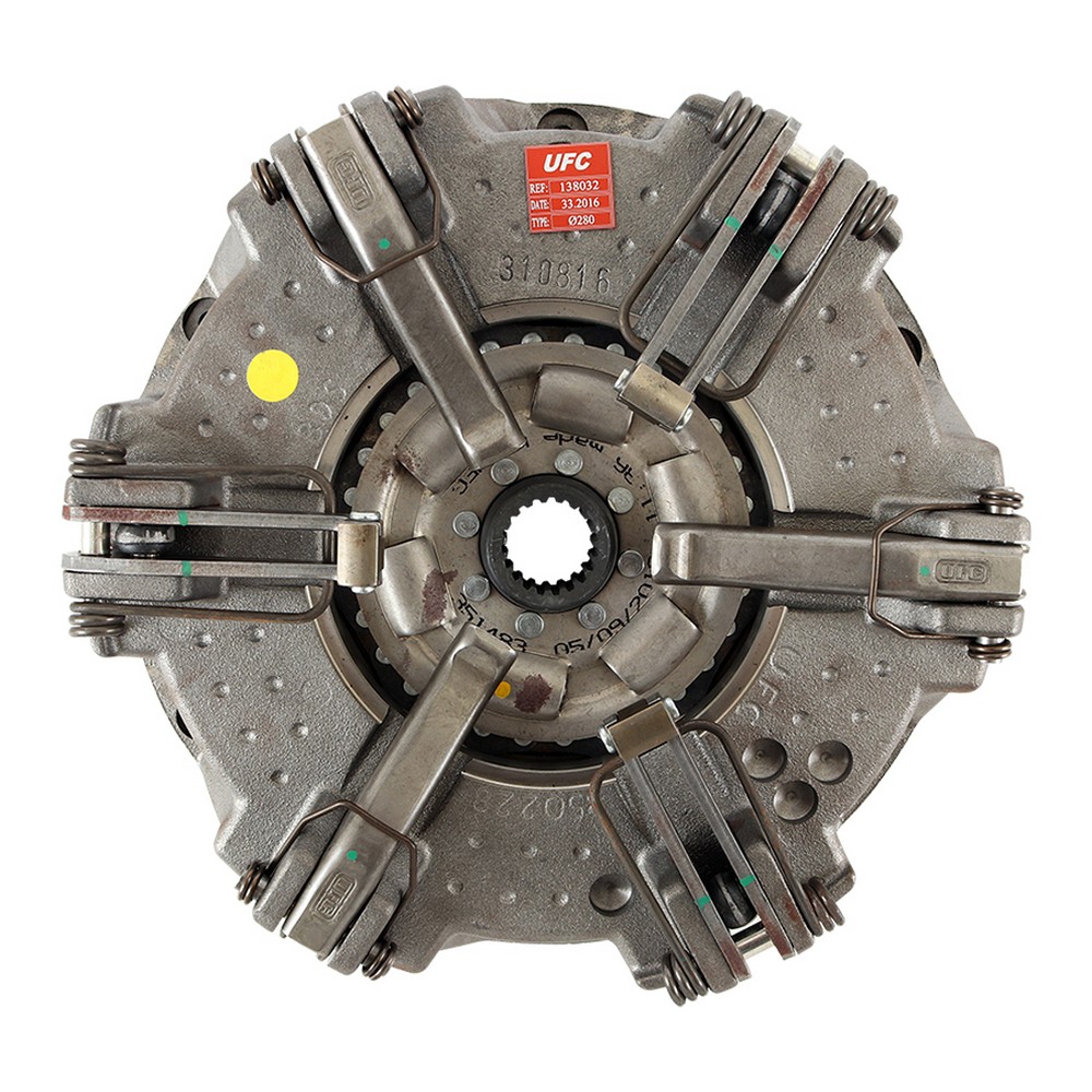 Complete Tractor New Pressure Plate 1412-0021 Replacement for John Deere 5090EH, 5090EL, 5103, 5105, 5200, 5205, 5210, 5220, 5300, 5303, 5310, 5615, 5