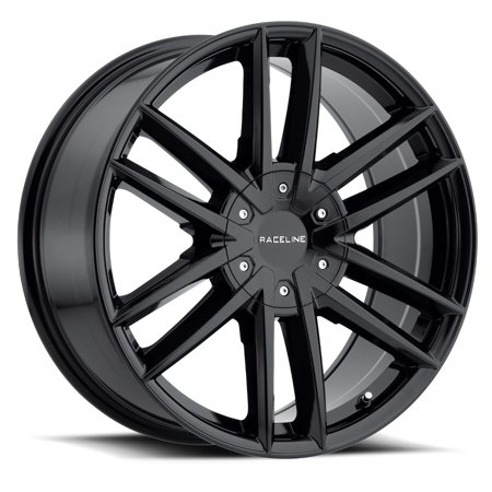 Raceline 158B-IMPULSE 22  Cast Aluminum Wheel  IMPULSE BLACK 22X9.5 6X139.7/6X135 +35mm