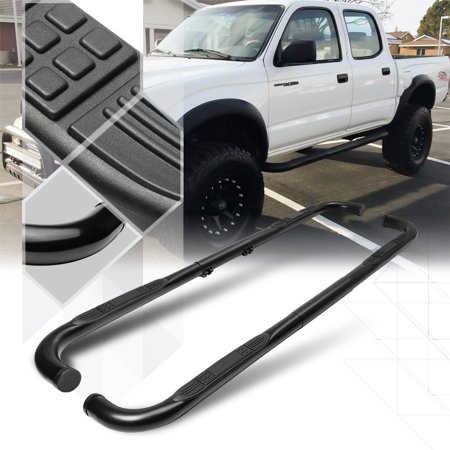 BULLY Black 3  Adjustable Side Step Nerf Bar Running Board for 99-11 Chevy/GMC 00 01 02 03 04 05 06 07 08