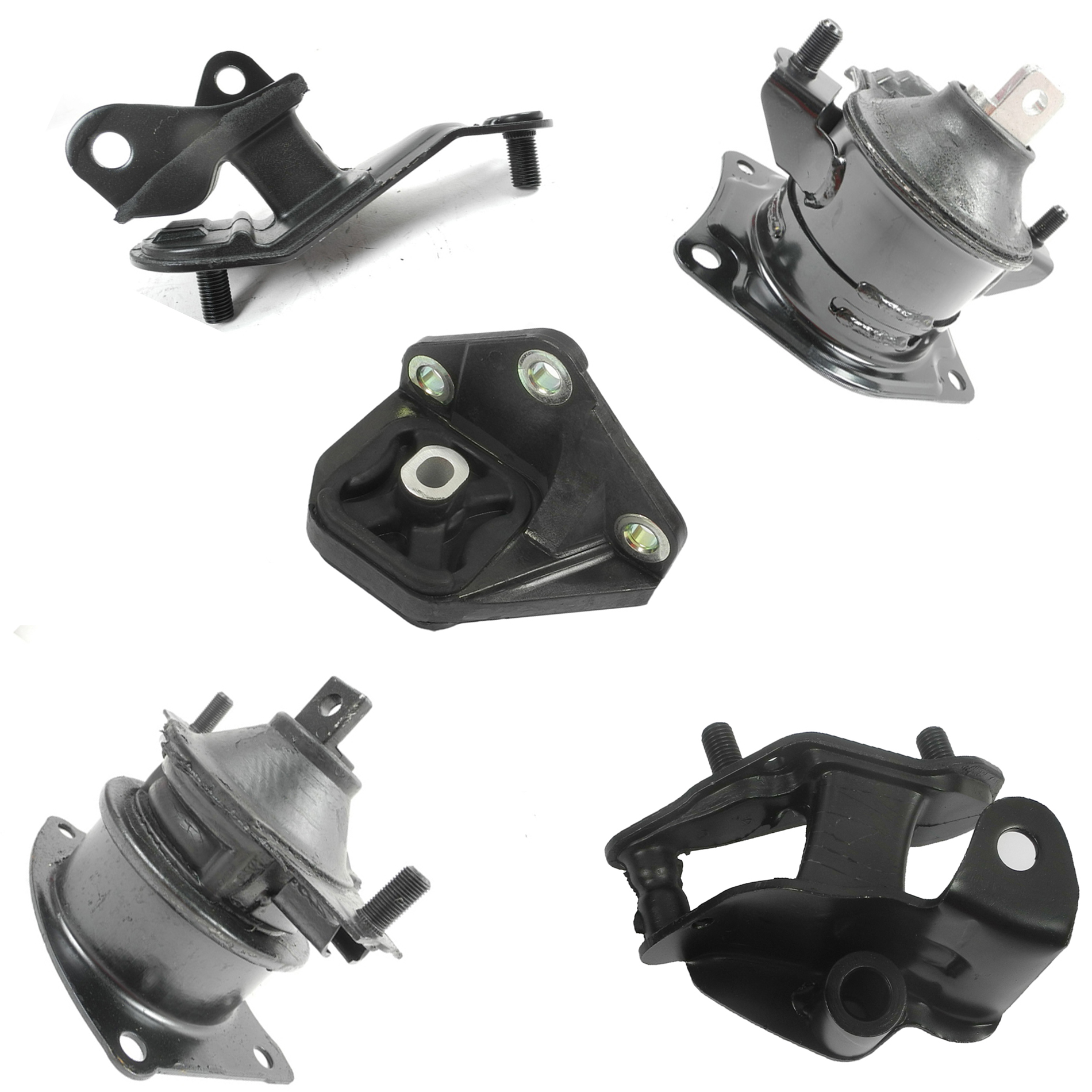 M062 4526 4516 4542 4510 450 for 04-07 Honda Accord 2.4L Set 5PCS Transmission Engine Motor Mount with Hydraulic 04 05 06 07