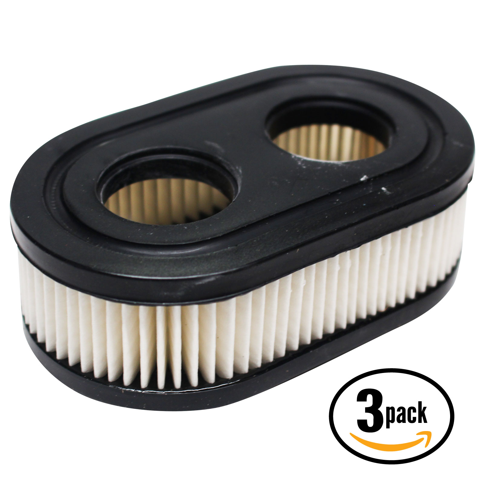 3-Pack Replacement for Briggs & Stratton 09P702-0036-F1 Engine Air Filter - Compatible with Briggs & Stratton 593260 Filter
