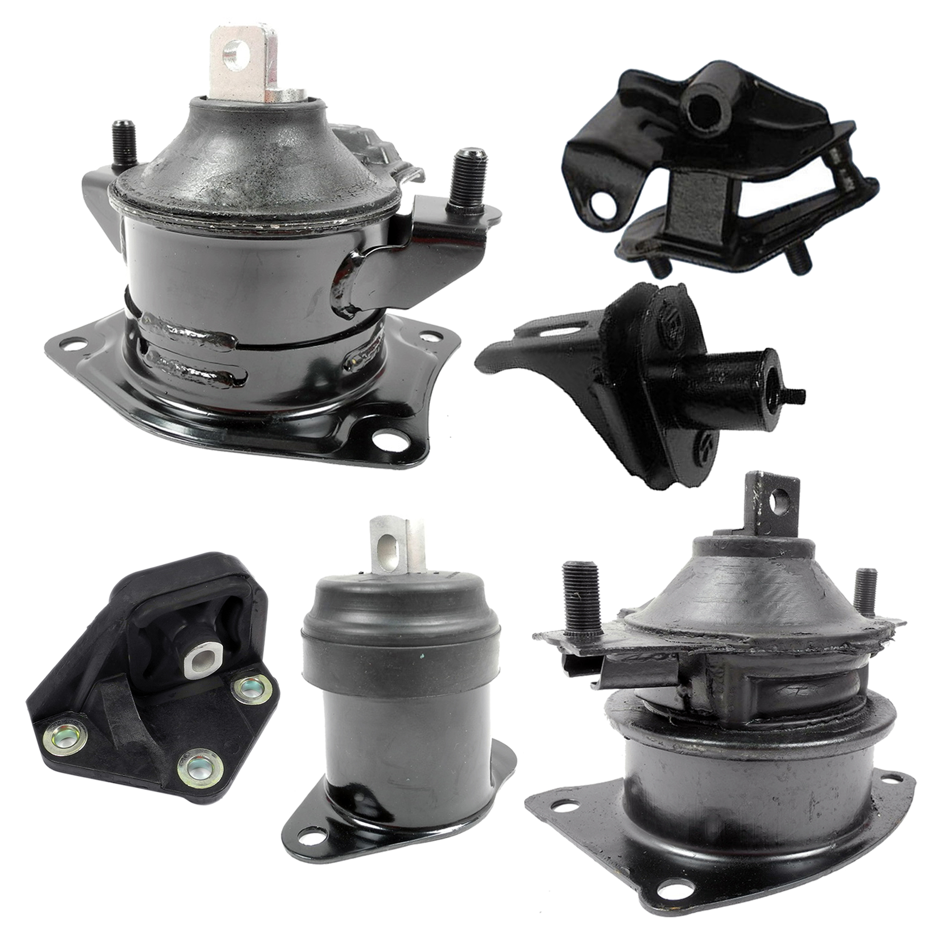 For 03-07 Honda Accord 2.4L FWD 4526 4591 4517 4516 4509 4542 6PCS Set Engine Motor and Transmission Mount 03 04 05 06 07