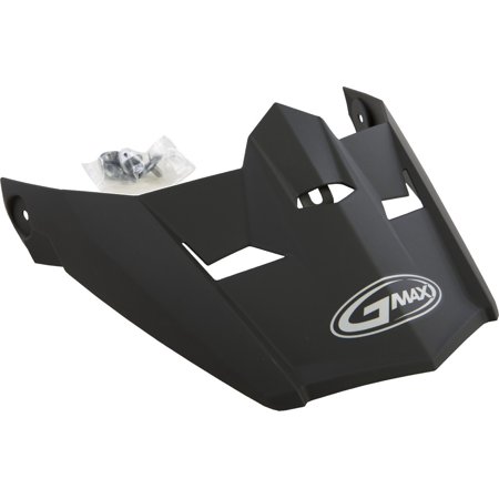 Gmax - G046865 - Visor W/screws Uncle Mx-46 Matte Black Xs-sm
